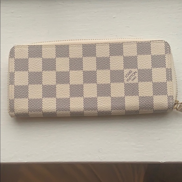 Damier Azur small leather wallet - Picture 1 of 5